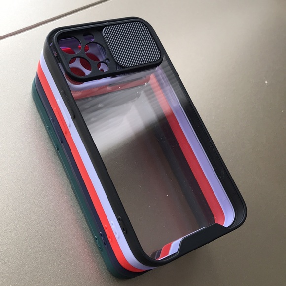 For iPhone 12 Pro phone case clear/camera slider - Picture 11 of 12